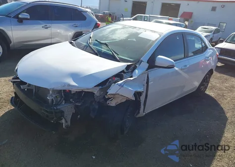 2016 Toyota Corolla L z USA, uszkodzony, nr VIN 2T1BURHE8GC493038